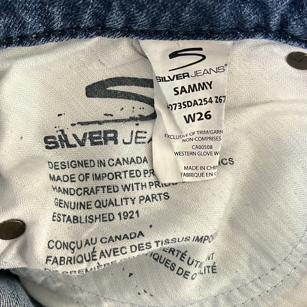 Silver Sammy Distressed Denim Shorts - Picture 13 of 14
